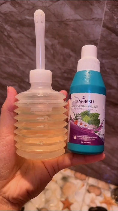 Muối vệ sinh phụ nữ #lilyfresh #muoivesinhphunu