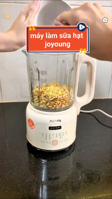 Máy làm sữa hạt Joyoung #maylamsuahat #maylamsuahatjoyoung #shopeevideo #LuotVuiMuaLien #HangMoiVe #ShopeeCreator