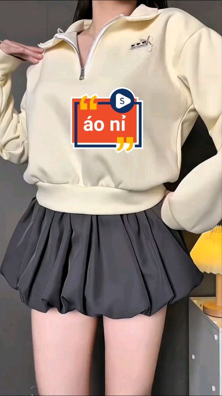 Áo nỉ 2 da xinh #aoni #aoam #videohangthoitrang #HangMoiVe #ShopeeCreator #shopeevideo