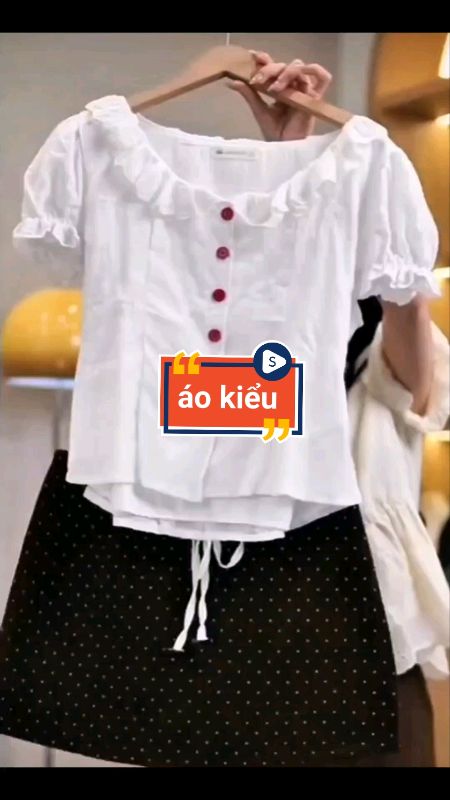 áo kiểu #aokieu #aokieunu #videohangthoitrang #ShopeeCreator #HangMoiVe #shopeevideo #LuotVuiMuaLien