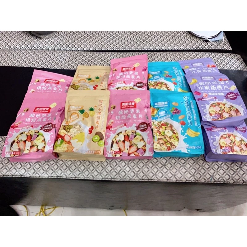 [Mua 3 tặng bát] Ngũ cốc,ngũ cốc sữa chua,ngũ cốc giảm cân ăn kiêng 500g