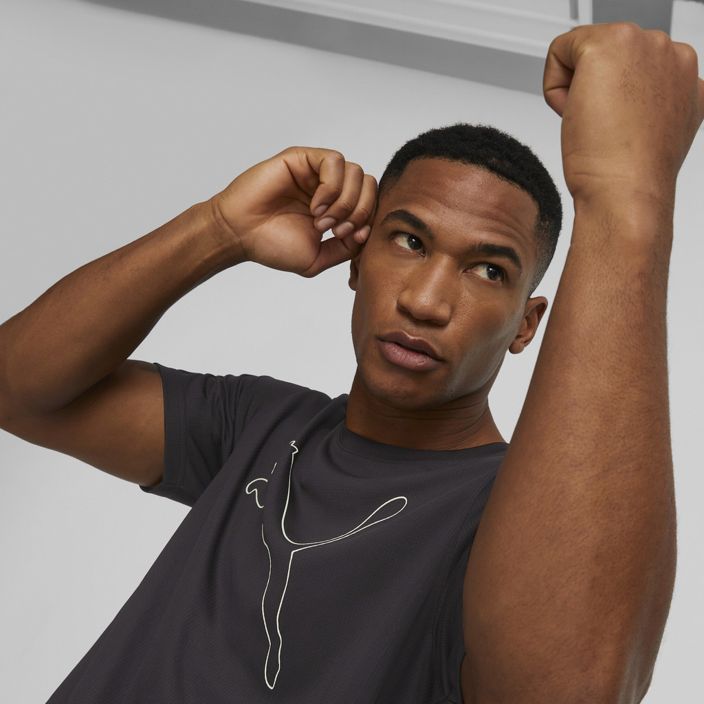 Áo Thun Thể Thao PUMA Nam Performance Cat - Hình 4