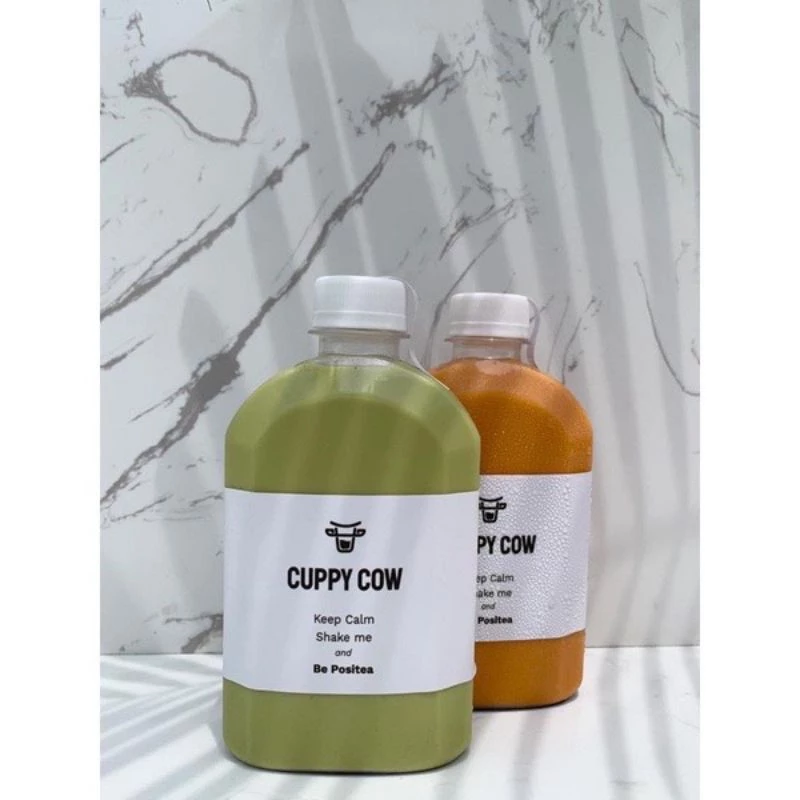 (Sỉ 30-50-100) Chai Nhựa Dẹp Vai Bầu 250ml, 330ml Giá Rẻ. Chai Nhựa Đựng Trà Sữa Đã Kèm Nắp