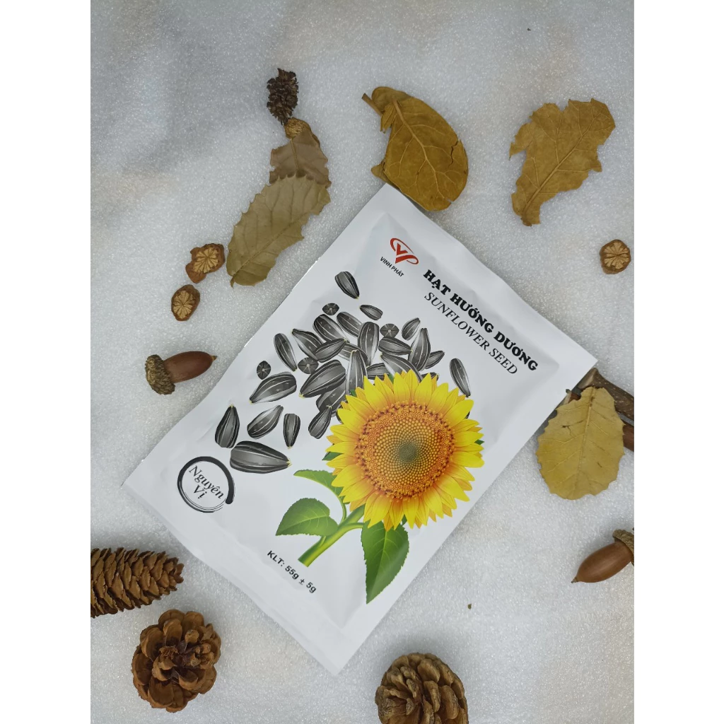 COMBO 10 gói Hướng dương NGUYÊN VỊ, VỊ DỪA 50g