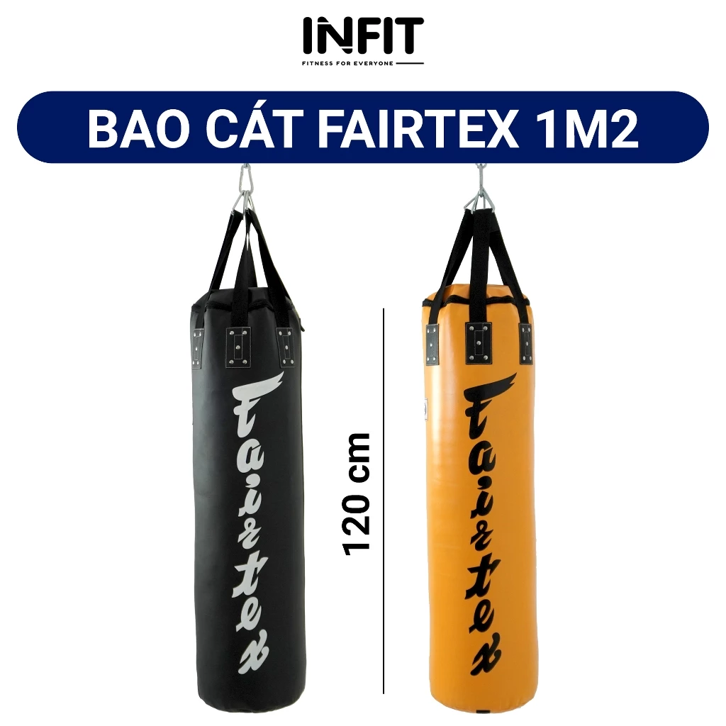 Bao Cát Boxing, Bao Đấm Boxing Fairtex Đã Nhồi 120cm Cao Cấp
