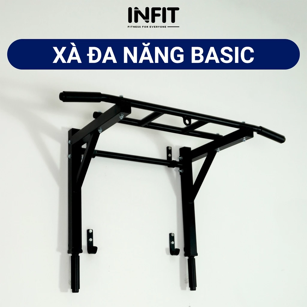 Xà Đơn, Xà Kép Treo Tường Đa Năng INFIT Basic