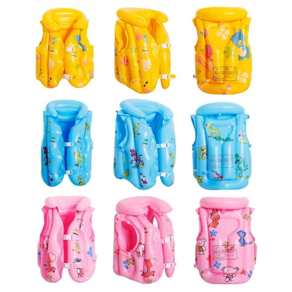 Áo phao tập bơi cho bé đi tập bể bơi, phao đi tắm du lịch gọn nhẹ nhiều size từ 2-12 tuổi FB05