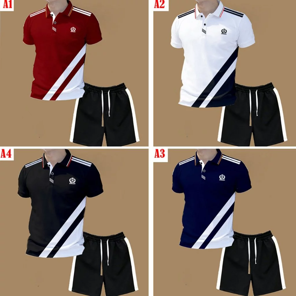 Bộ quần áo POLO thể thao trẻ trung, sang trọng chất cá sấu CVC