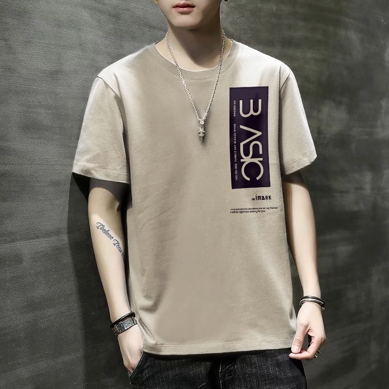 Áo thun nam, áo phông nam tay ngắn cổ tròn chất thun lạnh co giãn 4 chiều hình- Tuấn Minh Fashion 07