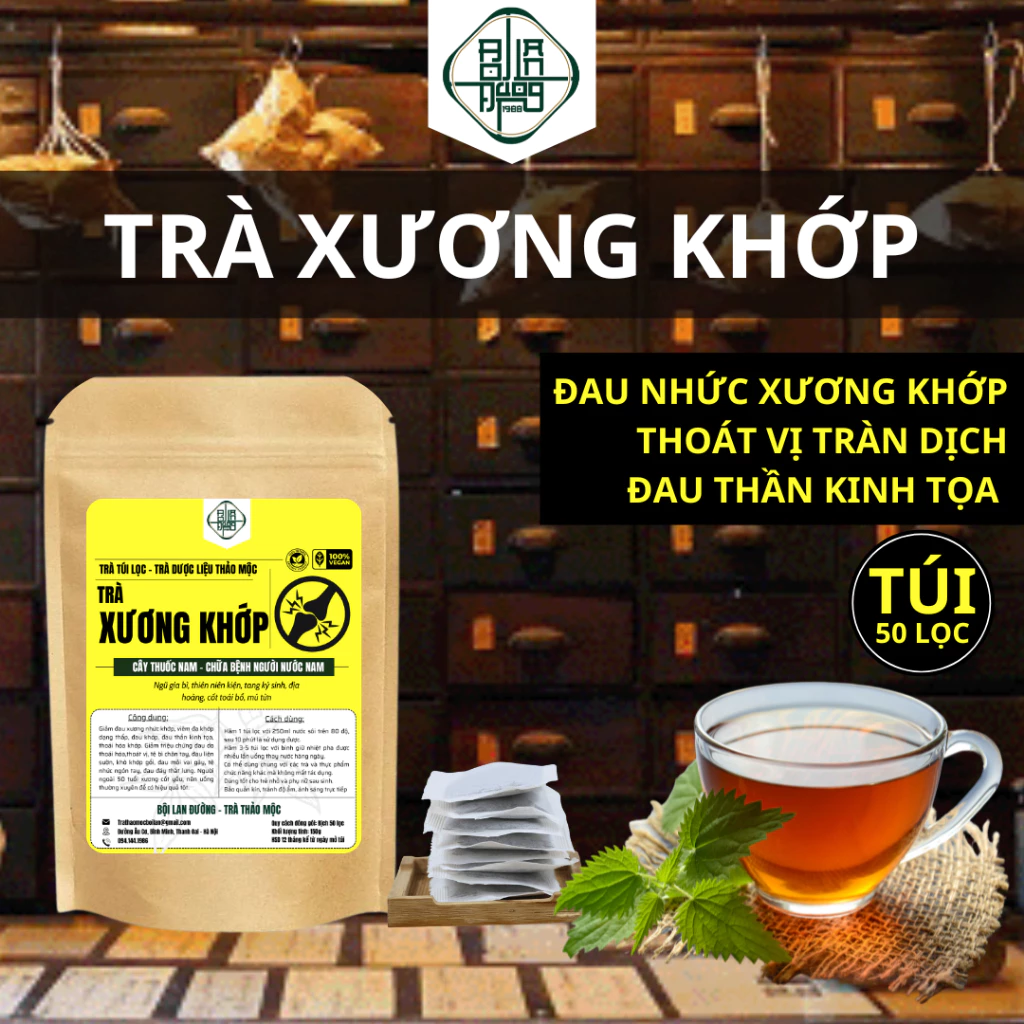 Trà Xương Khớp Bội Lan Đường - Hỗ Trợ Giảm Đau Dành Cho Người Viêm Khớp, Thoái Hóa, Cứng, Sưng Khớp