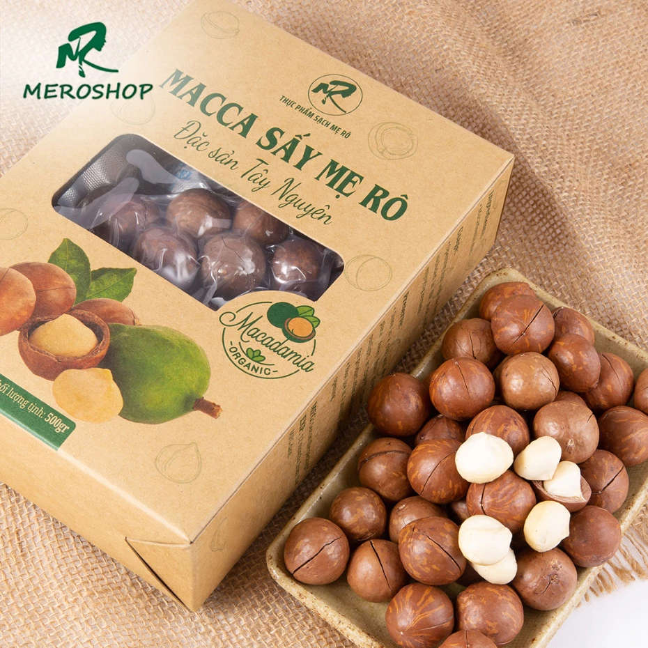 Hạt macca daklak sấy chín chuẩn sạch nứt vỏ). Có hồ sơ công bố,xuất hóa đơn công ty đầy đủ
