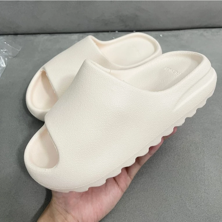 Dép bánh mì vân nhám nam nữ, dép nữ đi trong nhà trơn đế răng cưa cao 4cm [Lù store] - BM02 đang được đối chiếu cho người mua tại Việt Nam
