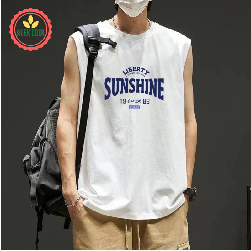 Áo ba lỗ nam unisex áo 3 lỗ sát nách nam tanktop thể thao vải thun lạnh co giãn 4 chiều 309 - Alex cool