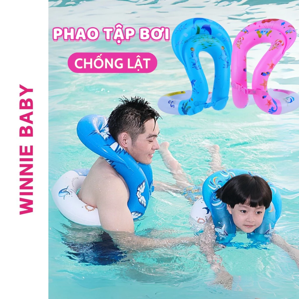 [TẶNG BƠM] Phao Bơi Cho Bé, Áo Phao Cho Bé, Phao Bơi Chống Lật Cho Bé, Phao Bơi Trẻ Em, Đồ Đi Biển Đồ Bơi Giữ An Toàn
