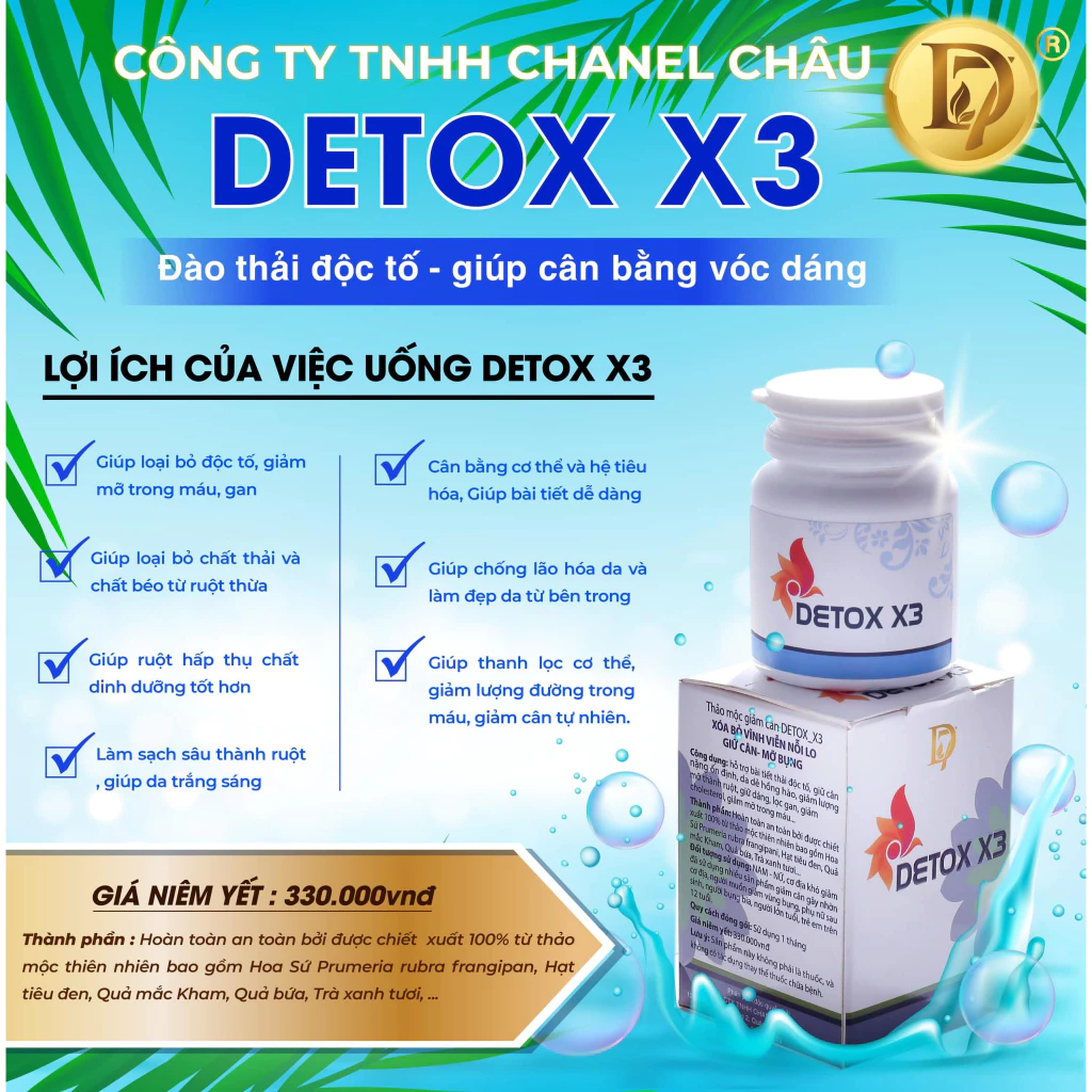 Thuốc giảm cân Super Detox X3 có tốt không