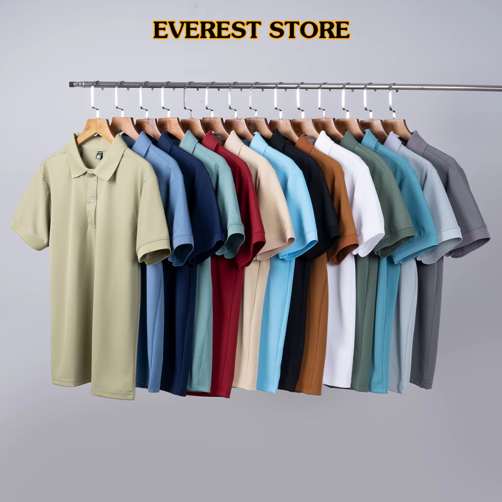 Ảnh sản phẩm do Shopee hiển thị, kiểm tra ngày 9/8/26 Áo thun polo nam chất vải cá sấu co giản 4 chiều thời trang Everest Nhiều màu đang được đối chiếu cho người mua tại Việt Nam