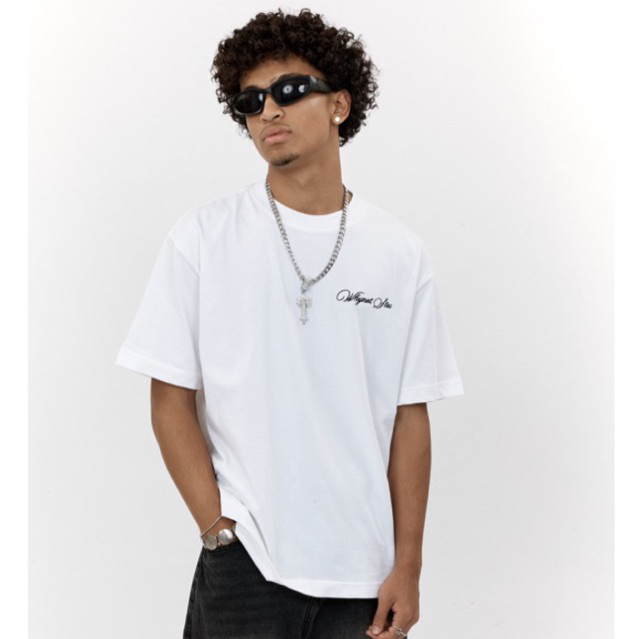 WNS Logo 3D Tee - Áo thun thêu nổi cotton unisex form oversize chính hãng Local Brand WNS - Hình 9