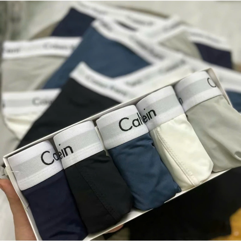 [Giá Sốc] Combo 5 quần sịp đùi nam KCB5 chất liệu thun lạnh cạp in cao cấp thoáng mát