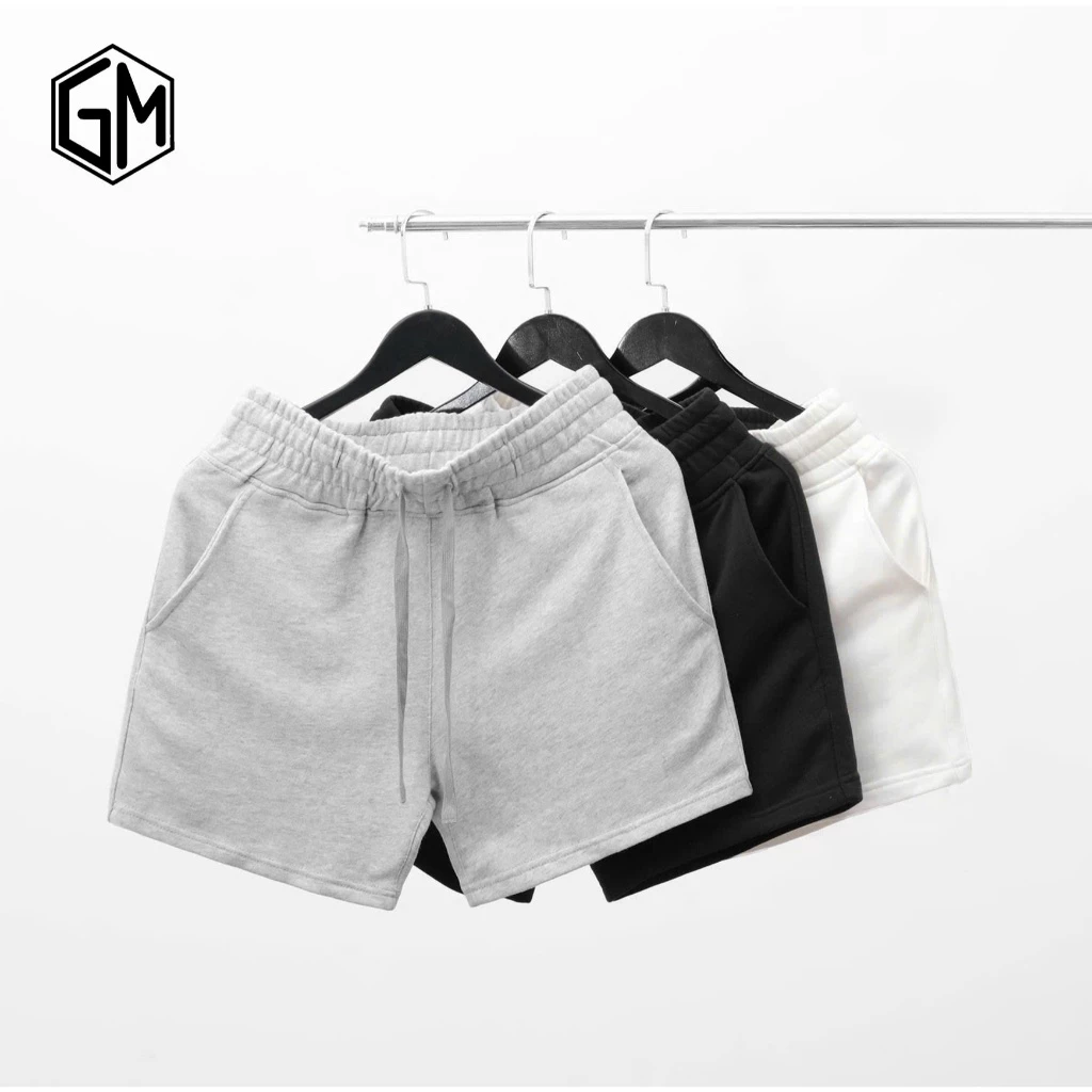 Ảnh sản phẩm do Shopee hiển thị, kiểm tra ngày 9/8/26 quần đùi cộc basic chất liệu vải da cá coton Menswear Pants Nam đang được đối chiếu cho người mua tại Việt Nam