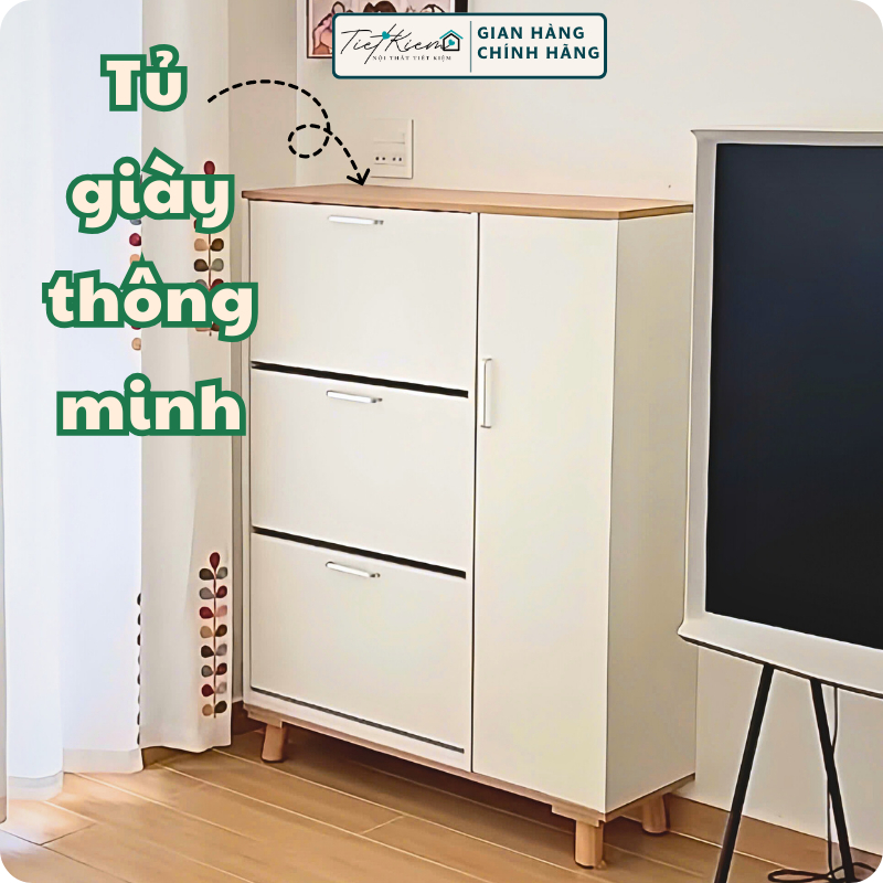 Các mẫu tủ giày thông minh siêu mỏng Nội Thất Tiết Kiệm (đã lắp sẵn) TG19191 - Hình 3