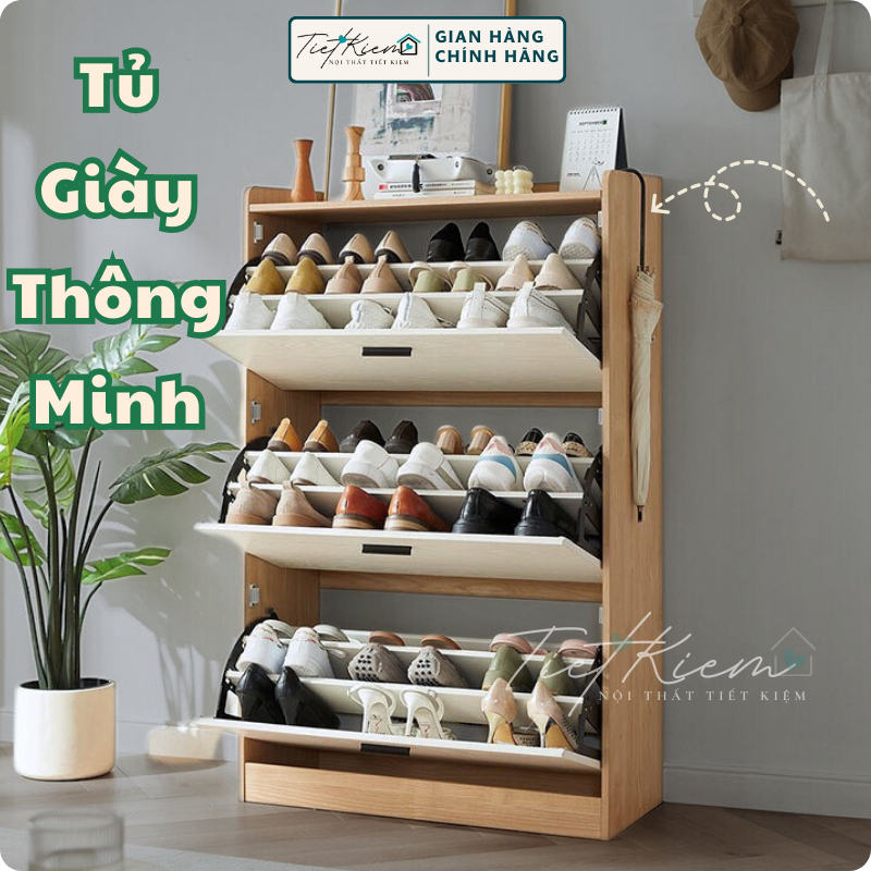 Các mẫu tủ giày thông minh siêu mỏng Nội Thất Tiết Kiệm (đã lắp sẵn) TG19191 - Hình 7