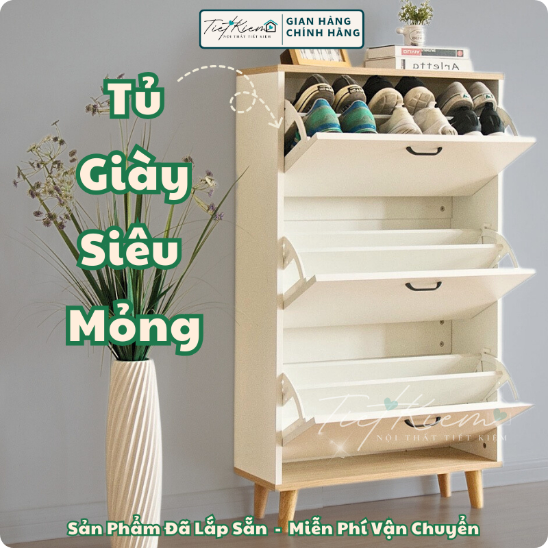 Các mẫu tủ giày thông minh siêu mỏng Nội Thất Tiết Kiệm (đã lắp sẵn) TG19191 - Hình 1