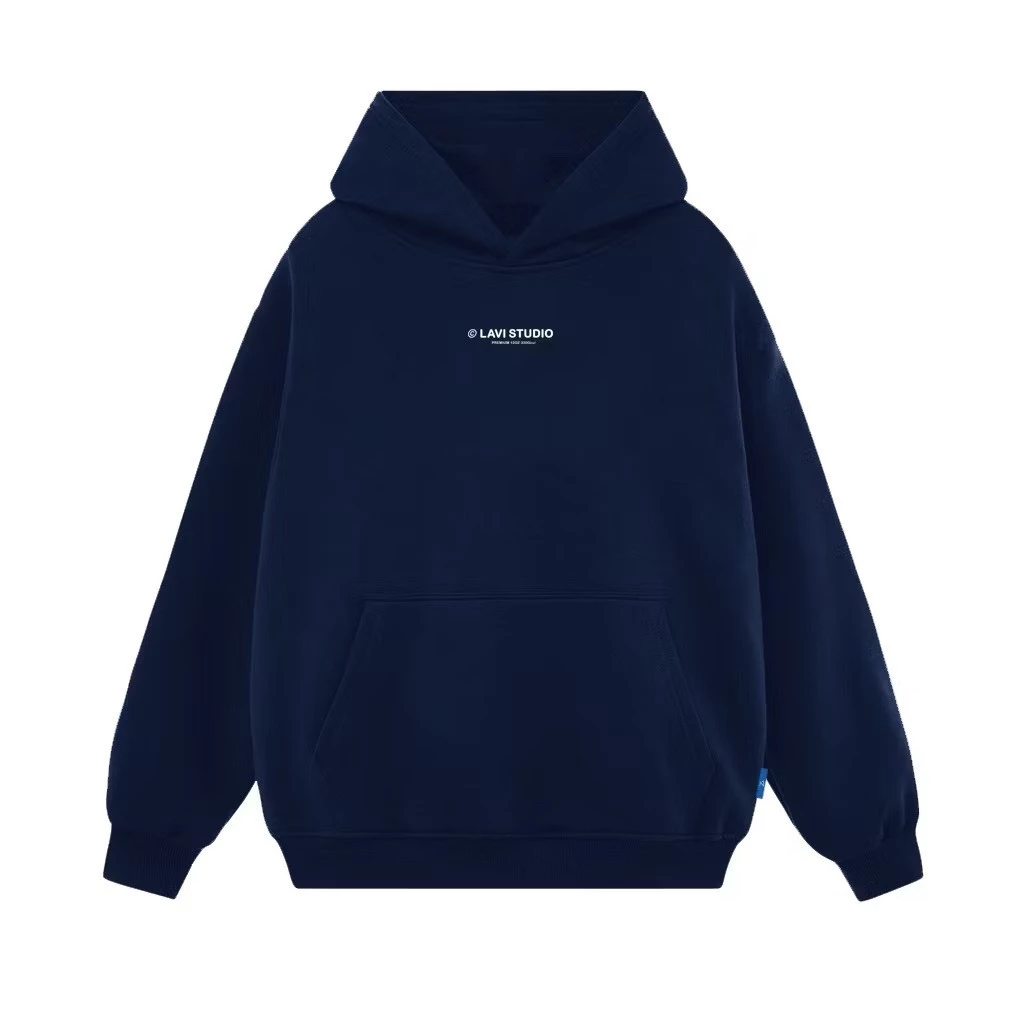 Áo Hoodie LAVI STUDIO Form Rộng Nam Nữ Unisex Nỉ Bông Cotton 100% Local Brand