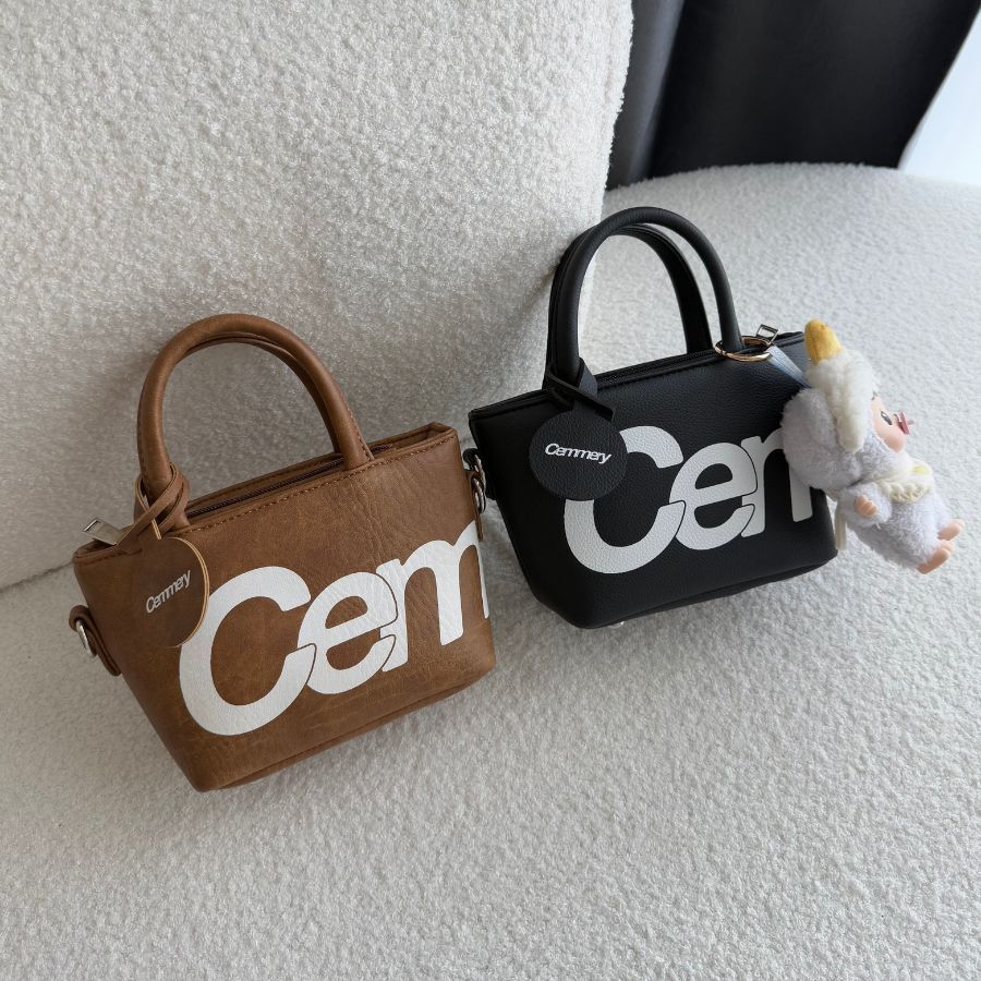 Túi Đeo Chéo Mono Cemmery Local Brand Size Mini Đựng Vừa Điện Thoại Da PVC 8 Màu - Hình 8