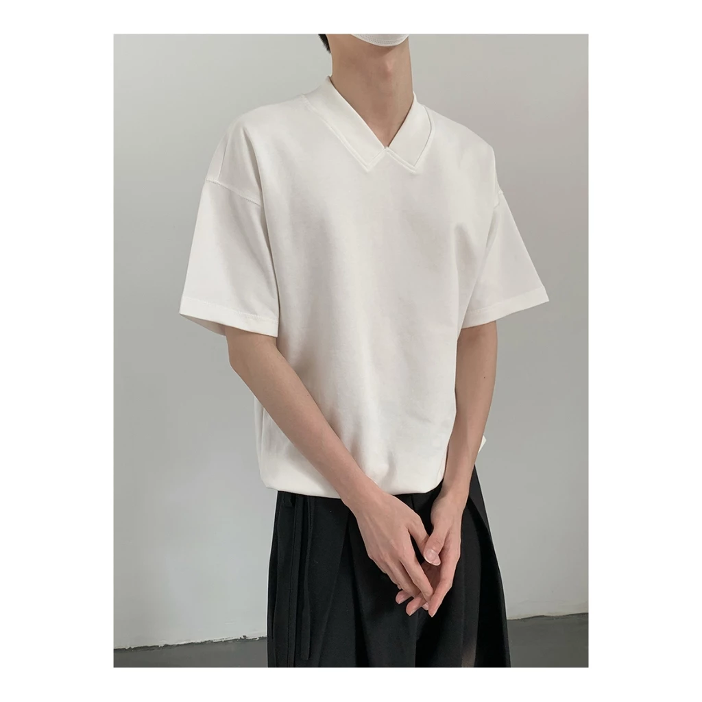 Áo Thun Ngắn Tay Nam Nữ, Cotton 2 Chiều, Regular Fit Hàn Quốc Menswear, The YVIEN YV015