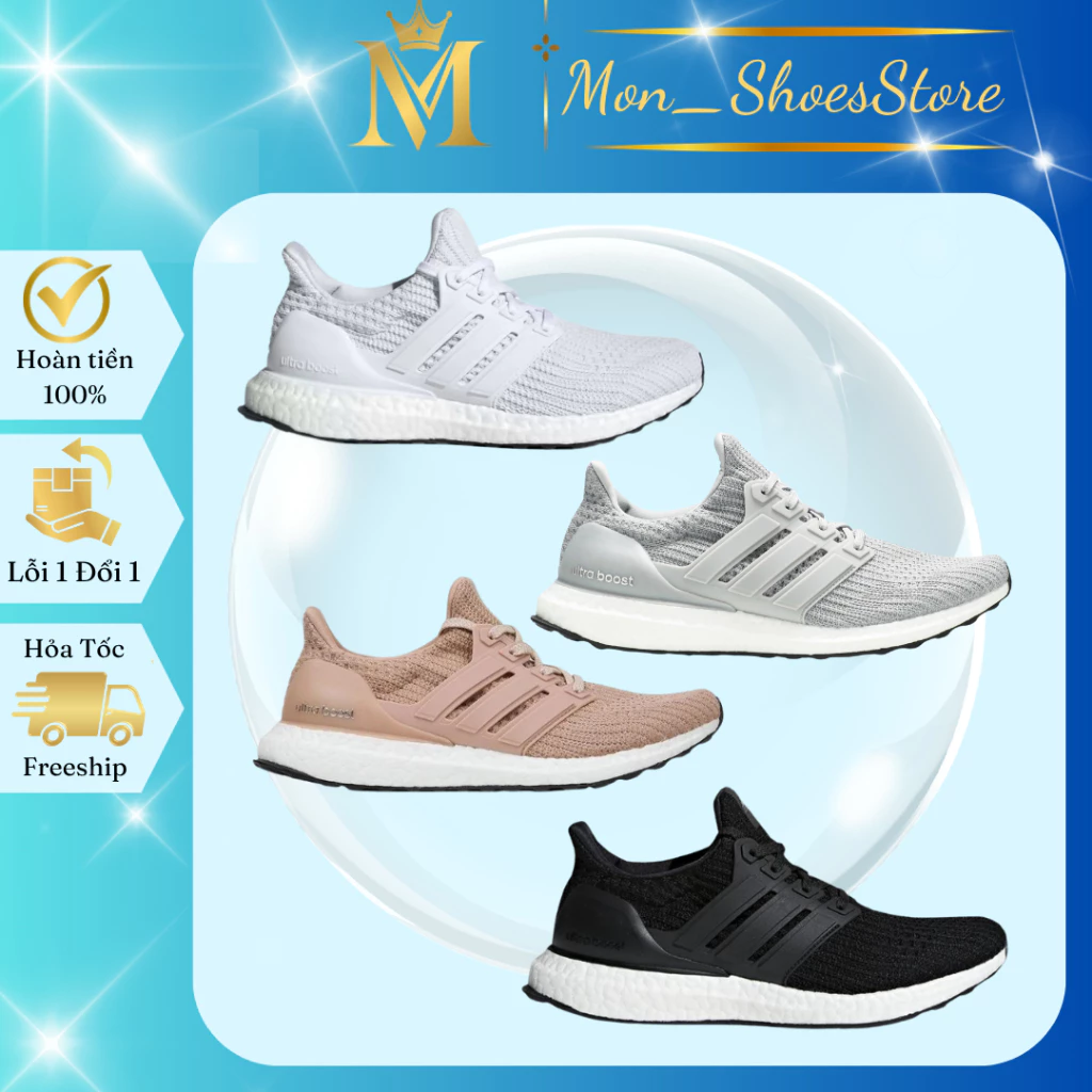 [ SALE 50% ] Giày ultra boost 4.0 Running, giày chạy bộ thể thao nam nữ đế êm đủ phối màu