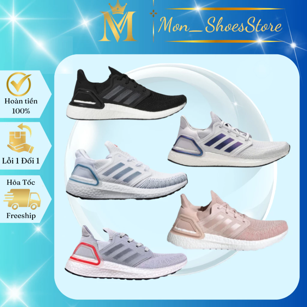 Giày AD ultra boost 6.0, giày chạy bộ nam nữ đế êm đủ phối màu, Hỗ trợ đổi size, kiểm tra hàng