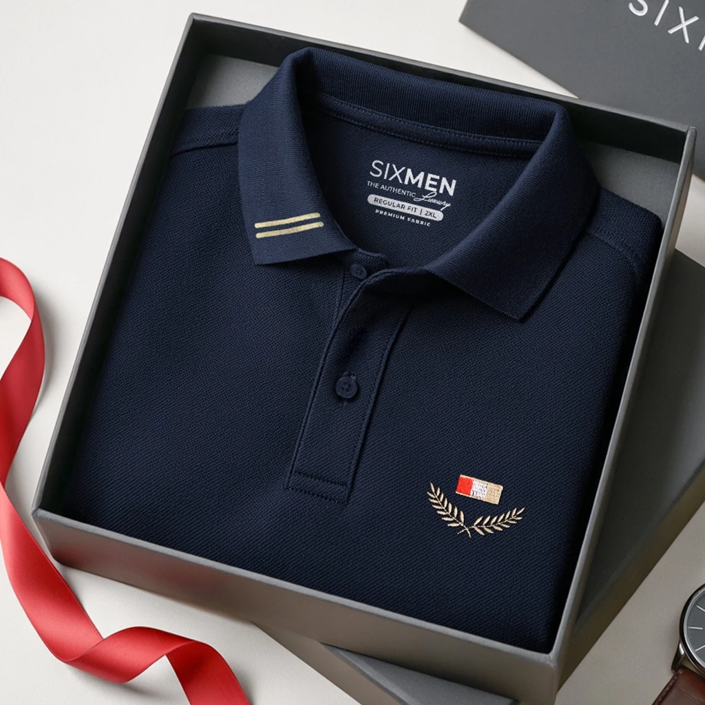 Áo polo nam cao cấp Thêu đẹp [Tặng Kèm Hộp Quà] vải cá sấu FeelMax thoáng mát - Victory SIXMEN