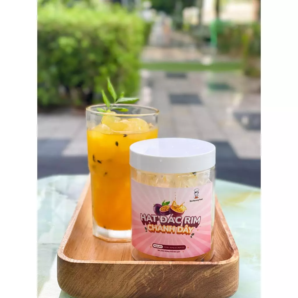 Hạt Đác Rim Chanh Dây 500g – Ăn Vặt Nhà Làm BaoQuang Food, Ngon Mát, Không Chất Bảo Quản