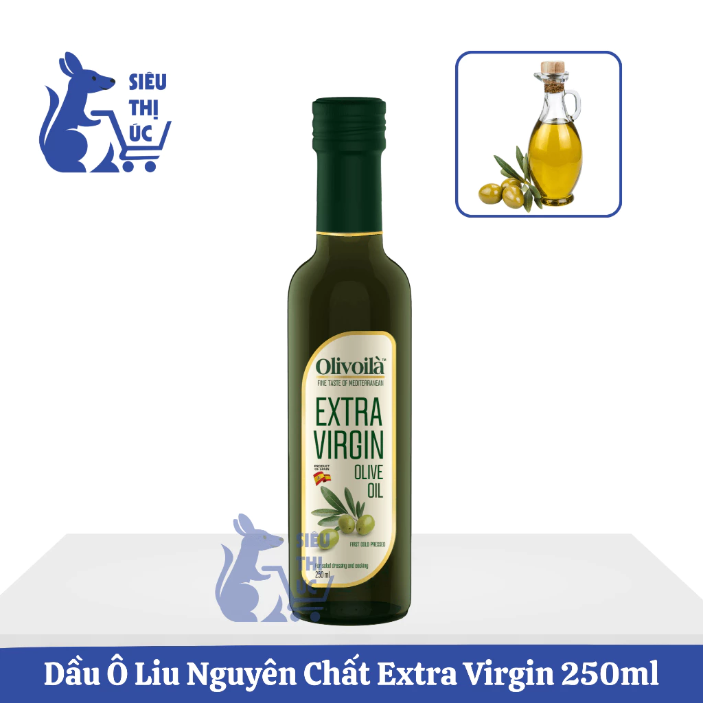Dầu Ô Liu Nguyên Chất Extra Virgin 250ml
