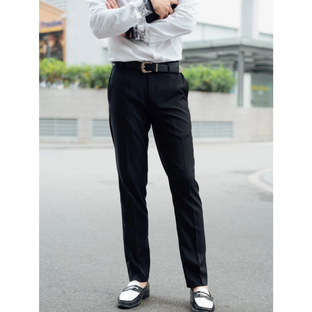 [Quần Âu Nam Slim Fit] Kizawa – Quần Tây Công Sở Đẹp, Co Giãn Nhẹ, Không Nhăn, Mặc Cả Ngày Thoải Mái