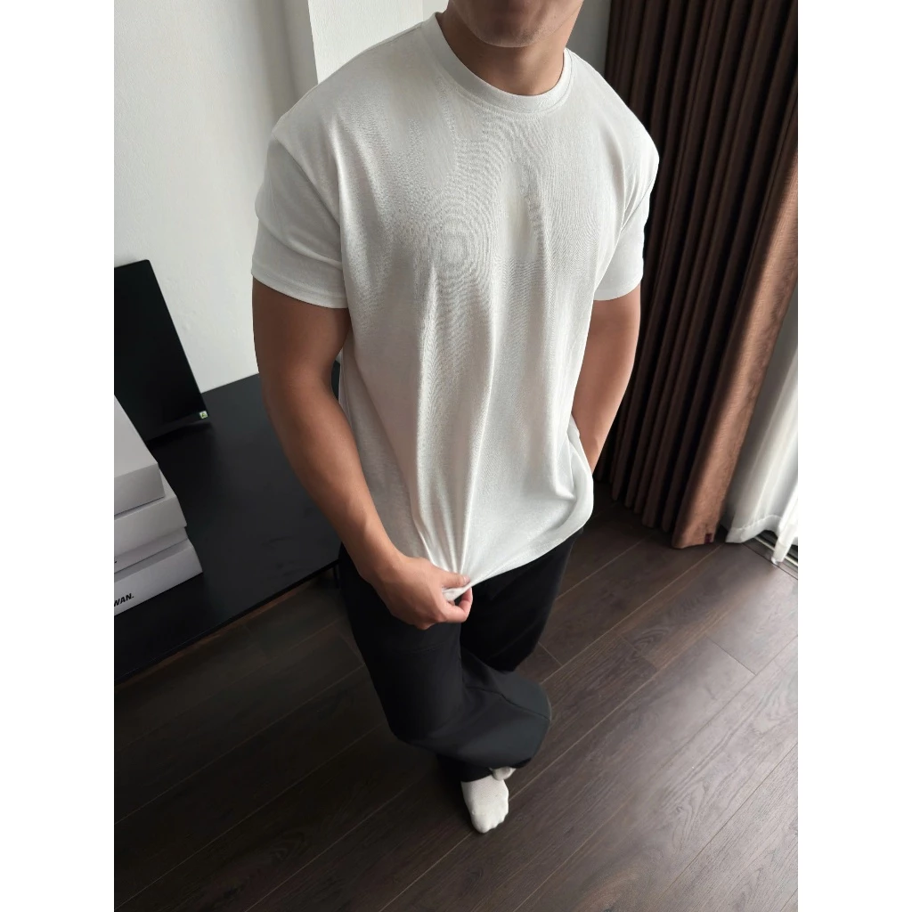 [VẢI COTTON TENCEL] Áo Thun Cleanfit Cotton Tencel WWAN Form Gọn Ôm Vai Tôn Dáng Vải Mềm Mát Cao Cấp Unisex