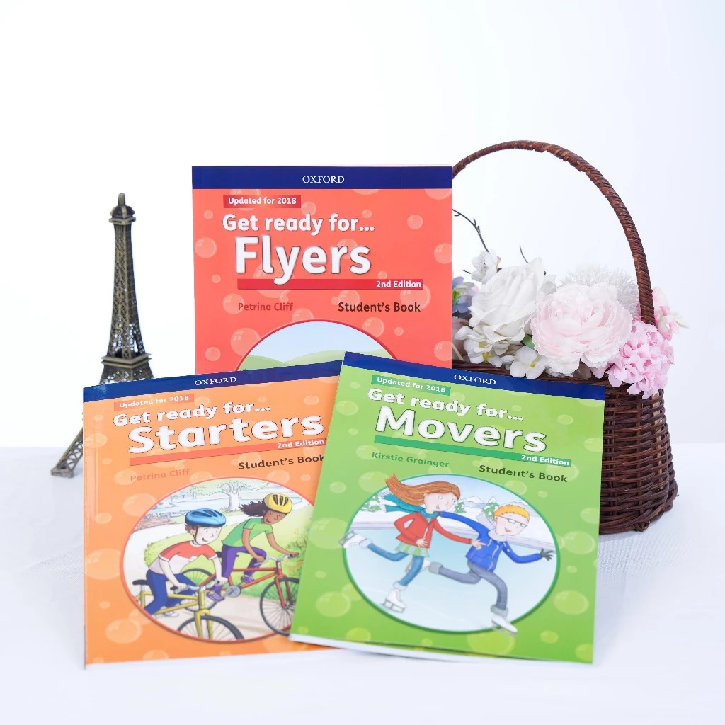 Sách - Get ready for Starters, Movers, Flyers + File Nghe đang được đối chiếu cho người mua tại Việt Nam