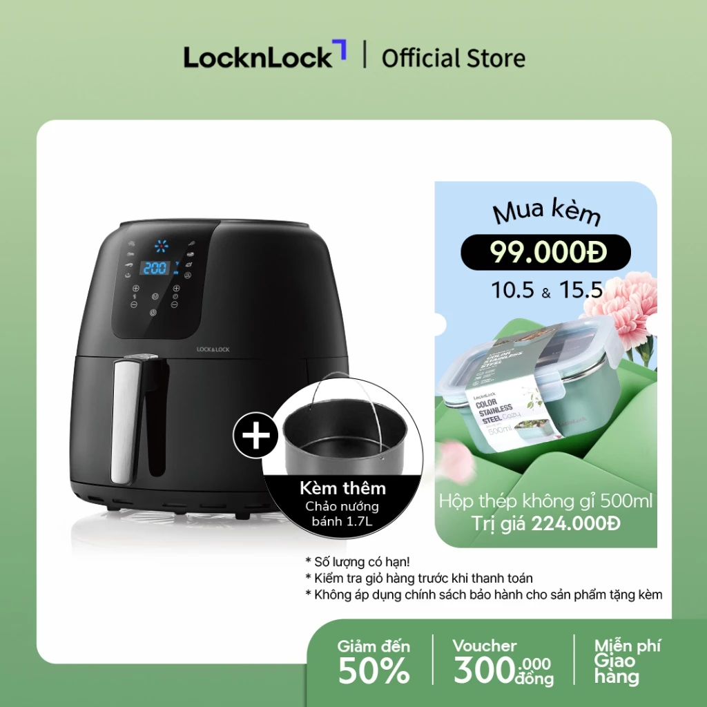 Nồi chiên Lock&Lock