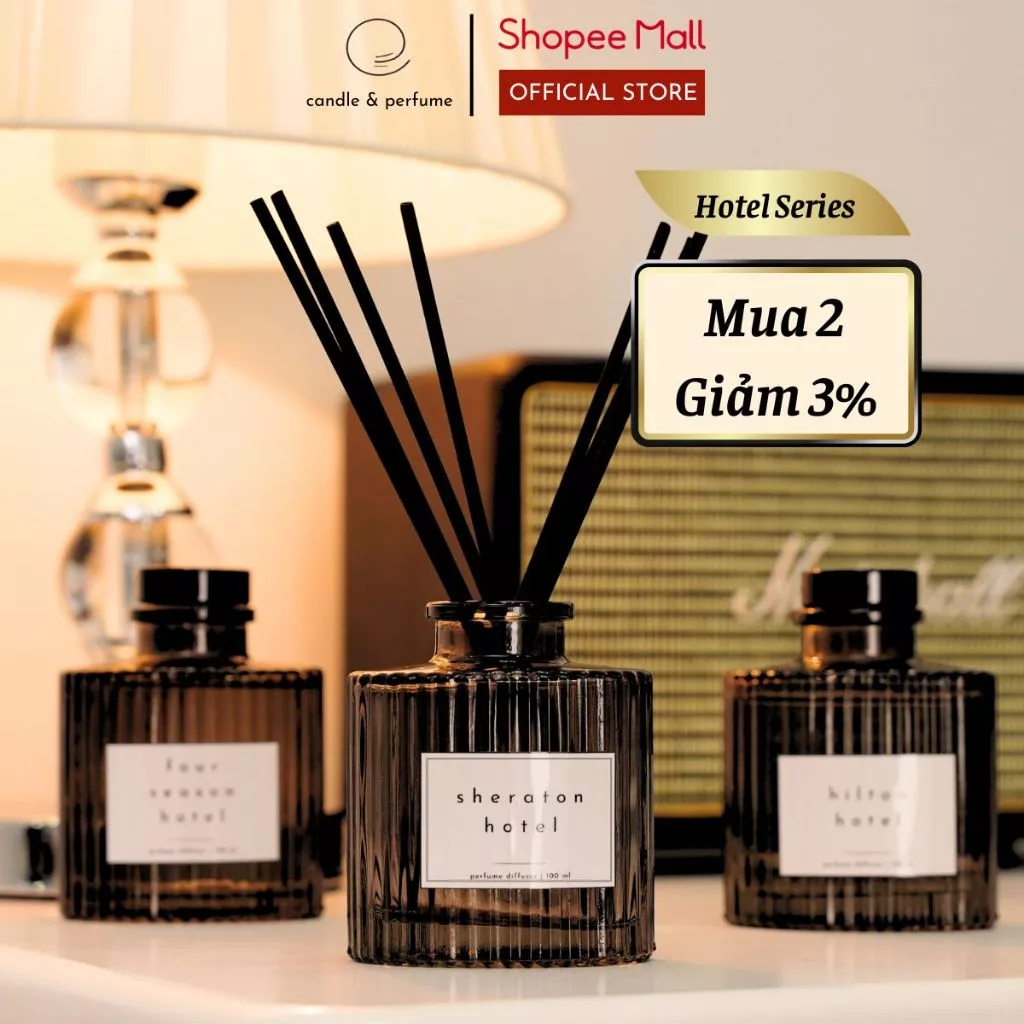 Nước Hoa Thơm Phòng Mùi Hương Khách Sạn HILTON, SHERATON, FOUR SEASONS, MARRIOTT 100ml | CLOU asia