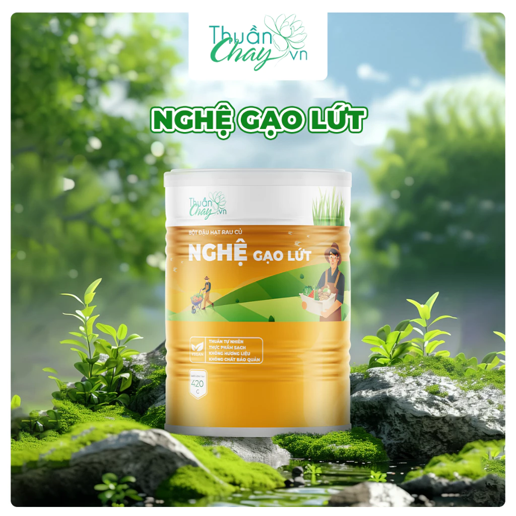 Bột Đậu Hạt Rau Củ Nghệ Gạo Lứt – 420g