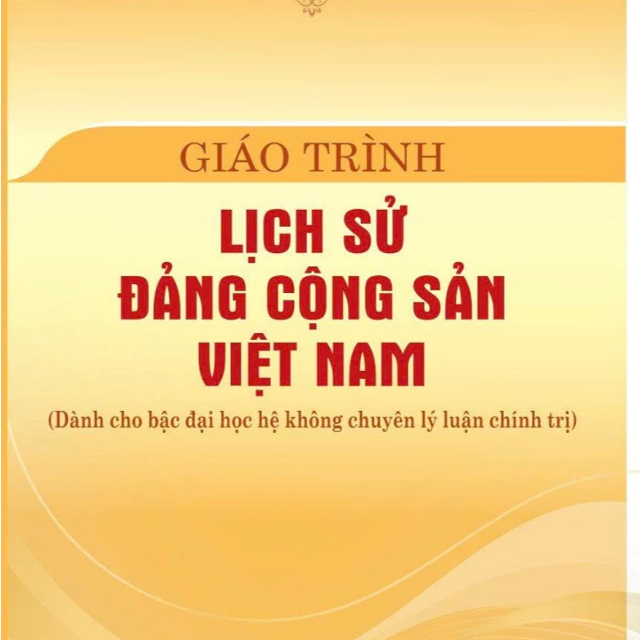 Giáo trình Lịch sử Đảng Cộng sản Việt Nam 2026 (mới)