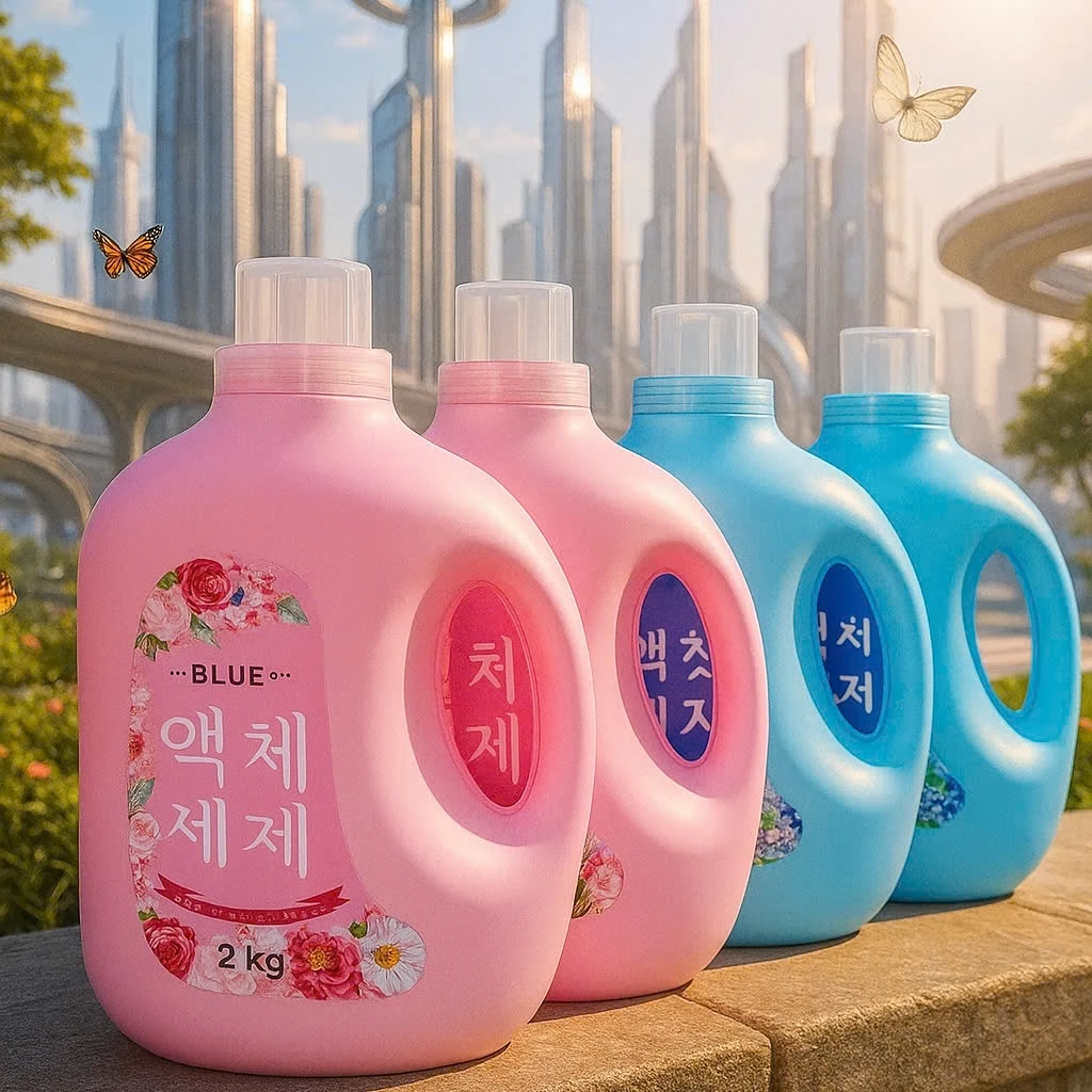 [ Mẫu 2026] 4 Can Nước Giặt 2L Blue - Sạch Thơm Cho Áo , Ấm Êm Cho Nhà