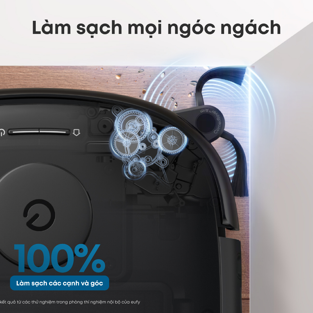 [New Launch]eufy by Anker Máy hút bụi và lau nhà E28 Omni Robot Hệ thống HydroJet, với máy làm sạch sâu di động cho thảm - Hình 5
