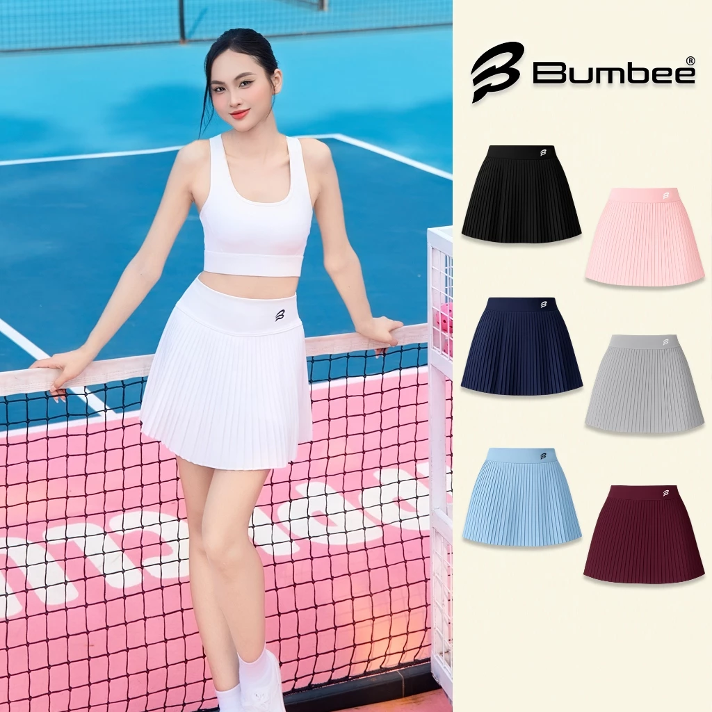 Váy Thể Thao Xếp Ly Bumbee B – Co Giãn 4 Chiều, Mặc Thoáng Mát, Tôn Dáng Cực Xinh Size M L XL XXL (X44)