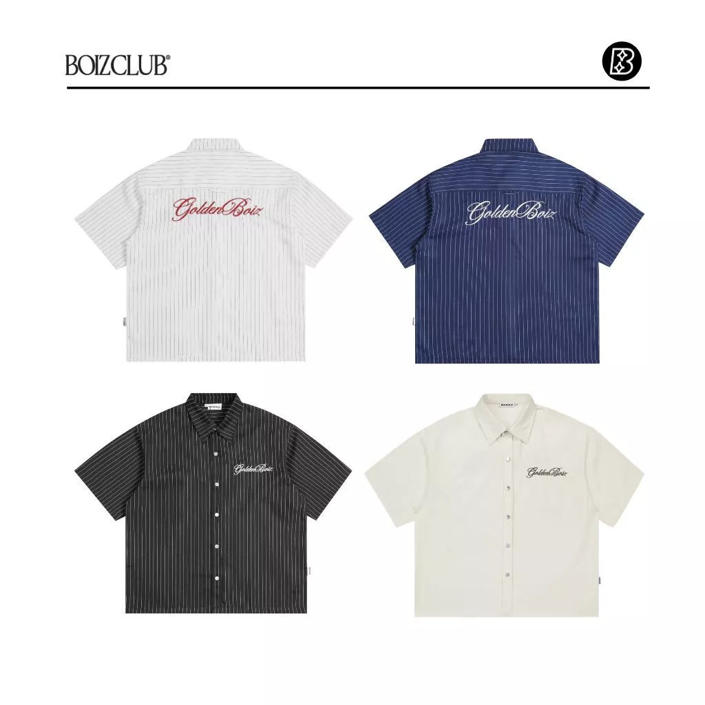 Áo Sơ Mi Boxy GBZ BOIZCLUB Unisex Nam Nữ Local Brand SM21NS