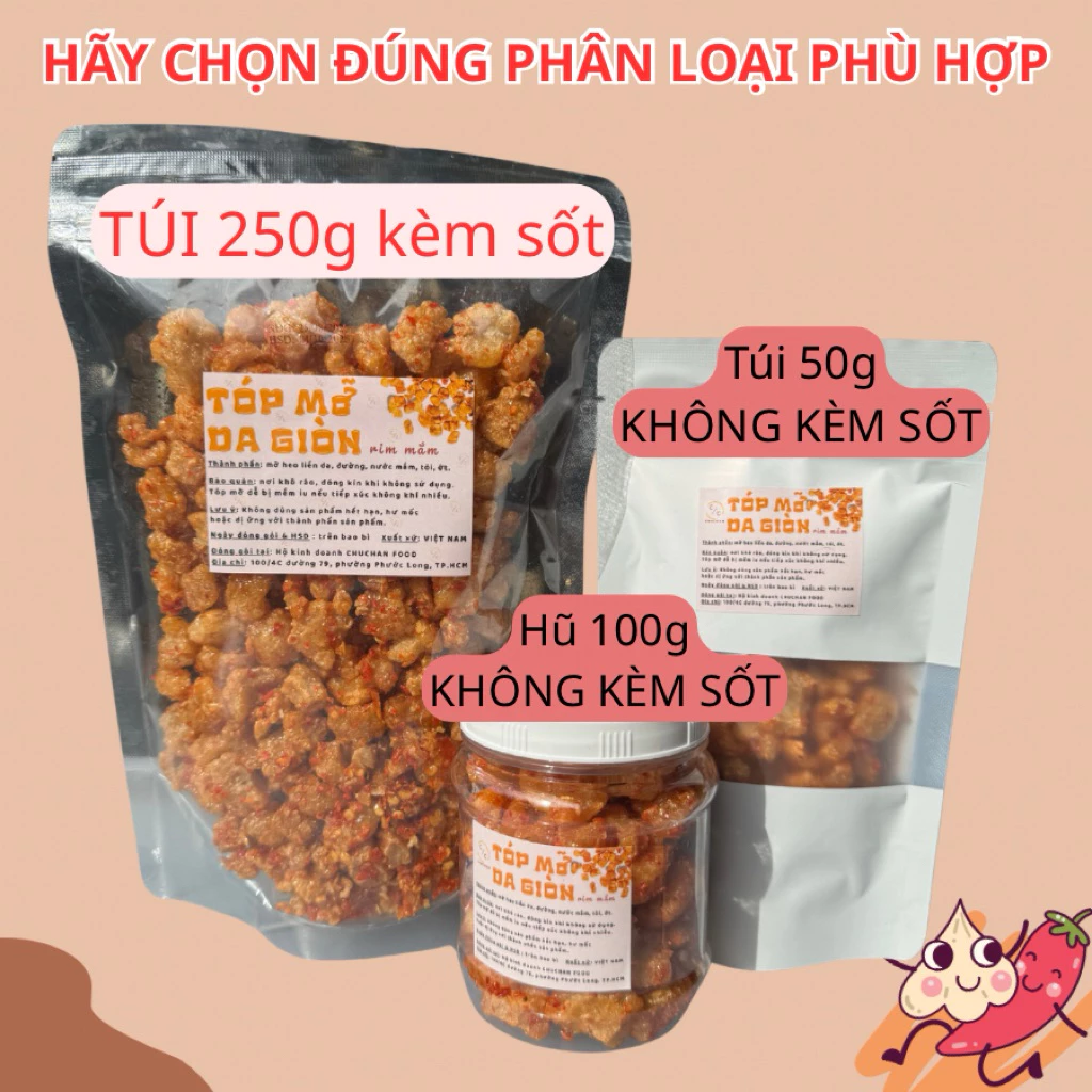 (CHUCHAN) Tóp mỡ da giòn rim nước mắm, nhà làm chuẩn vị
