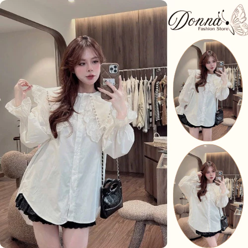 Đồ bộ nữ, set đồ nữ kiểu dáng năng động áo cotton có kéo khóa phối quần chun dây buộc 2 màu đen trắng Donna hcom25244