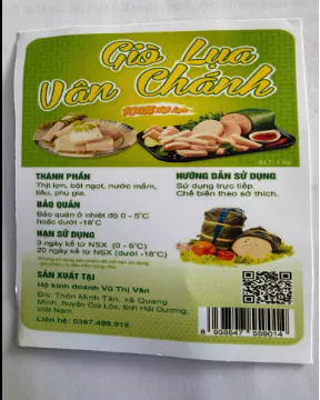 Hộ kinh doanh Vũ Thị Vân